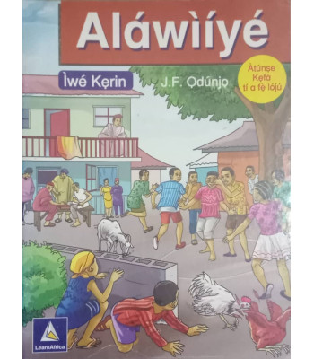 Alawiiye Iwe Kerin Yoruba Book 4 By J.F Odunjo - Paperback