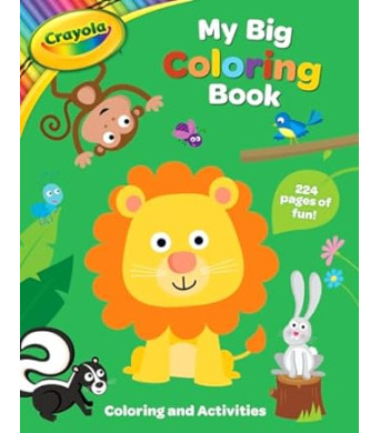 Crayola: My Big Coloring Book (A Crayola My Big Coloring Activity Book for Kids) by BuzzPop- Paperback