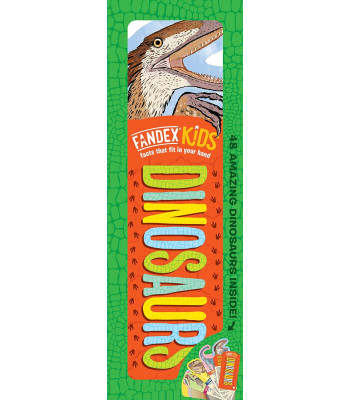 Fandex Kids: Dinosaurs: Facts That Fit in Your Hand: 48 Amazing Dinosaurs Inside! Cards by Workman Publishing- Cards