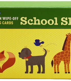 School Skills (Write-on Wipe-off Learning Cards) by Catusanu, Mircea (Ilt) -Flashcards