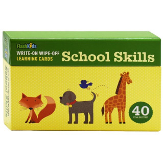 School Skills (Write-on Wipe-off Learning Cards) by Catusanu, Mircea (Ilt) -Flashcards