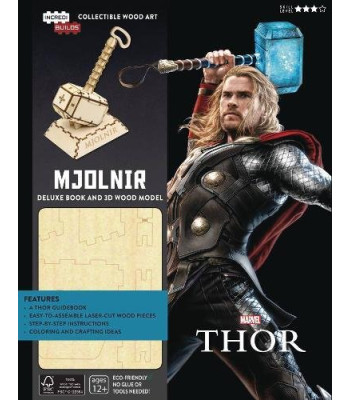 IncrediBuilds: Marvel: Thor Deluxe Book and Model Set  by Joshua Sky-Hardcover 