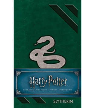 Harry Potter: Slytherin Ruled Pocket Journal by Hardcover