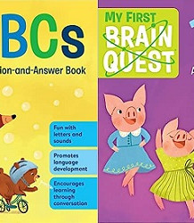 My First Brain Quest 2-Book Set (ABCs/123s) by Workman Publishing - Boxed Set Board Books
