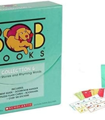 Bob Books-Collection 6, First Stories and Rhyming Words by Lynn Maslen Kertell- Paperback –Box set 
