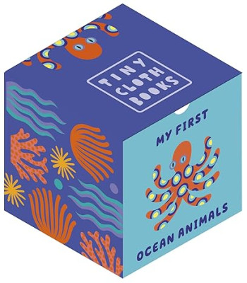 My First Ocean Animals: A Cloth Book with First Animal Words (Tiny Cloth Books) by Happy Yak 