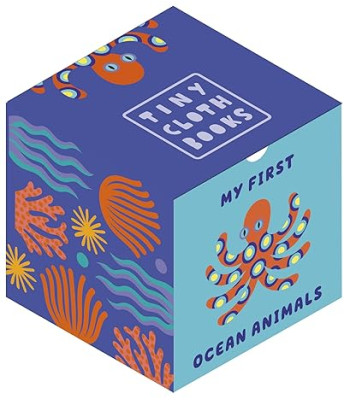 My First Ocean Animals: A Cloth Book with First Animal Words (Tiny Cloth Books) by Happy Yak 