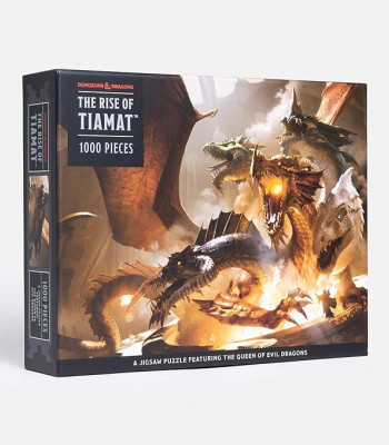 The Rise of Tiamat Dragon Puzzle (Dungeons & Dragons): 1000-Piece Jigsaw Puzzle 