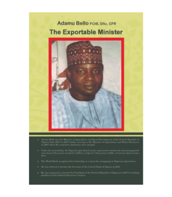 The Exportable Minister by Adamu Bello - Hardback