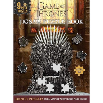 Game of Thrones Jigsaw Puzzle Book (Jigsaw Puzzle Books) by Bill Scollon & Barbara Montini - Hardback