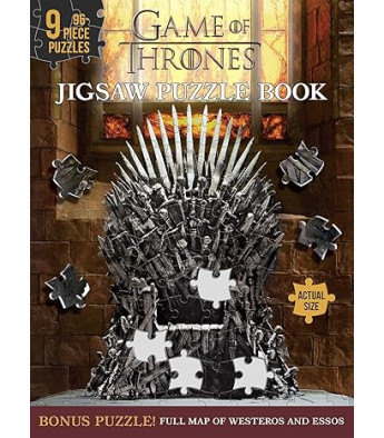 Game of Thrones Jigsaw Puzzle Book (Jigsaw Puzzle Books) by Bill Scollon & Barbara Montini - Hardback