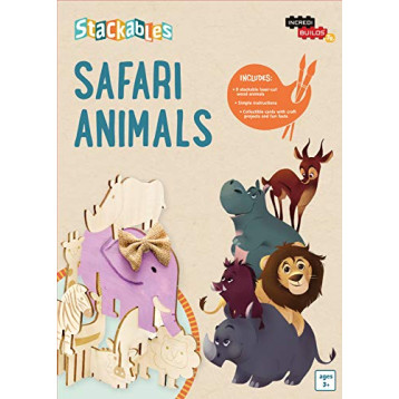 Safari Animals (IncrediBuilds Jr. Stackables) by Insight Editions
