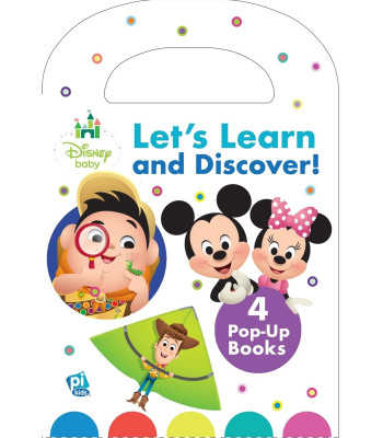Let's Learn and Discover! 4 Pop-Up Books (Disney Baby) by Phoenix International Publications-Boxed Set Pop-Up Books