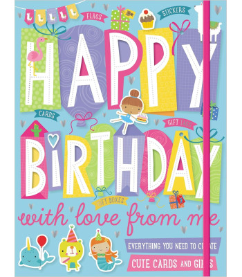 Happy Birthday With Love From Me (Made With Love Gifting) by Make Believe Ideas - Paperback 
