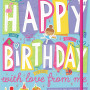 Happy Birthday With Love From Me (Made With Love Gifting) by Make Believe Ideas - Paperback 