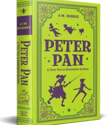 Peter Pan & Peter Pan in Kensington Gardens (Paper Mill Press Classics) by Barrie, J. M. -Imitation Leather