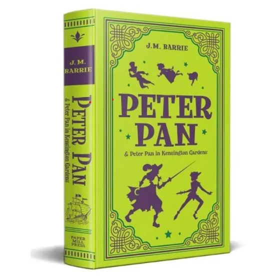 Peter Pan & Peter Pan in Kensington Gardens (Paper Mill Press Classics) by Barrie, J. M. -Imitation Leather