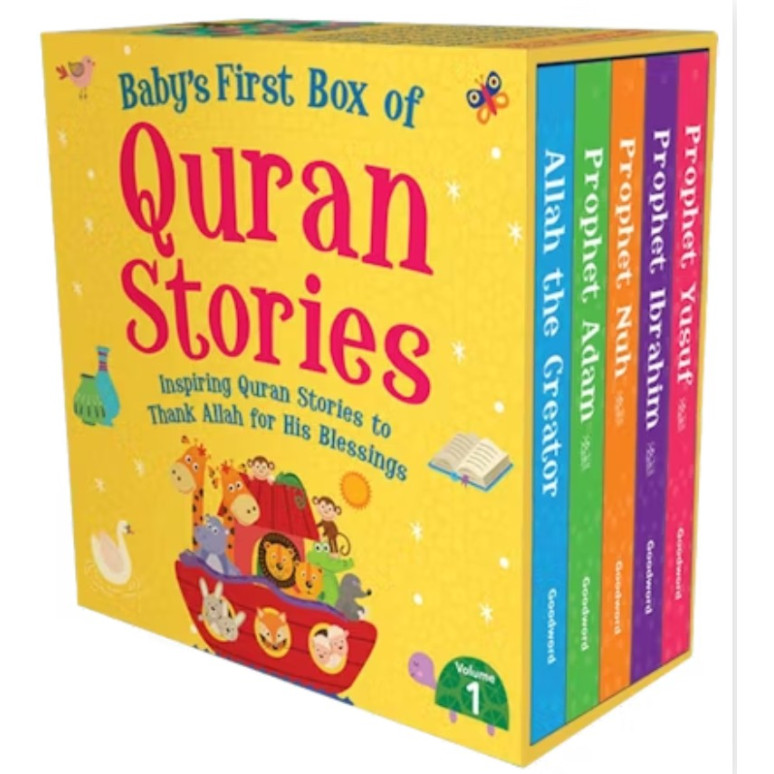Baby’s First Box of Quran Stories - 1 By Saniyasnain Khan