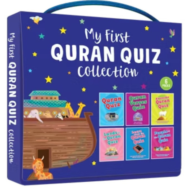 My First Quran Quiz Collection (6 Pack Set) By Saniyasnain Khan