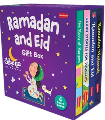 Ramadan and Eid - Gift Box - (4 Board Books Set) By Saniyasnain Khan