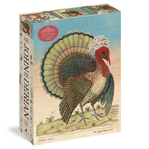 Crested Turkey 1000-Piece Jigsaw Puzzle (John Derian Paper Goods) by Derian, John -Puzzles