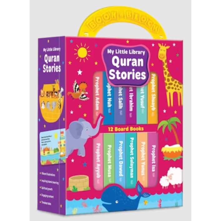 Book Block: My Little Library Quran Stories By Saniyasnain Khan- Boxed Set