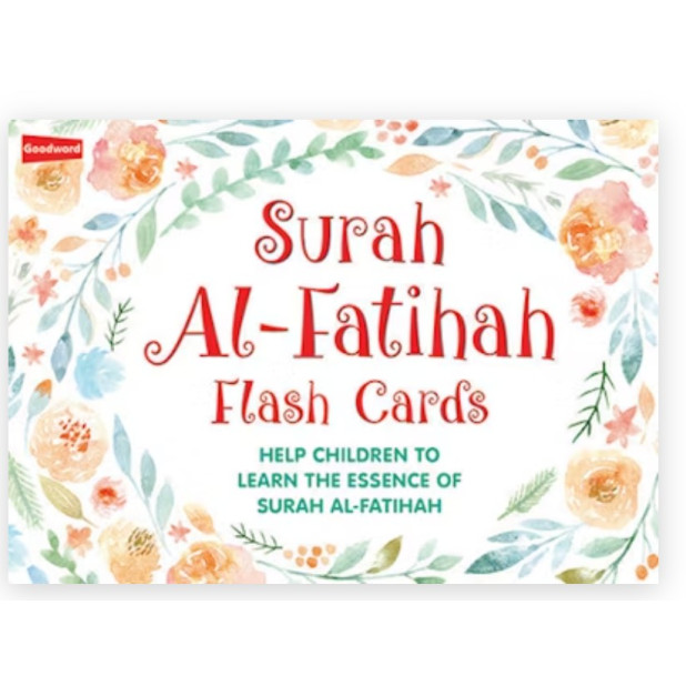 Surah al-Fatihah Flash Cards By Tajwar Hasan
