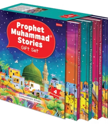 Prophet Muhammad Stories Gift Box (Four Hardbound Books in a Slipcase) By Saniyasnain Khan
