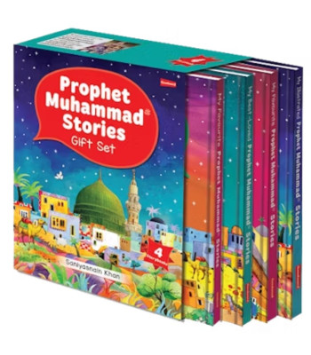 Prophet Muhammad Stories Gift Box (Four Hardbound Books in a Slipcase) By Saniyasnain Khan