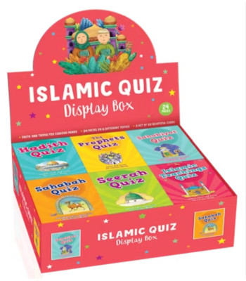 Islamic Quiz Display Box (24 Packs on 6 different Topics) By Saniyasnain Khan