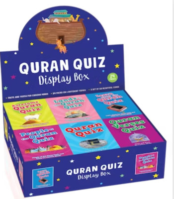 Quran Quiz Display Box (24 Packs on 6 different Topics)