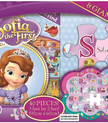 My First Look & Find Book and Shaped Puzzle Disney Jr. - Sofia The First