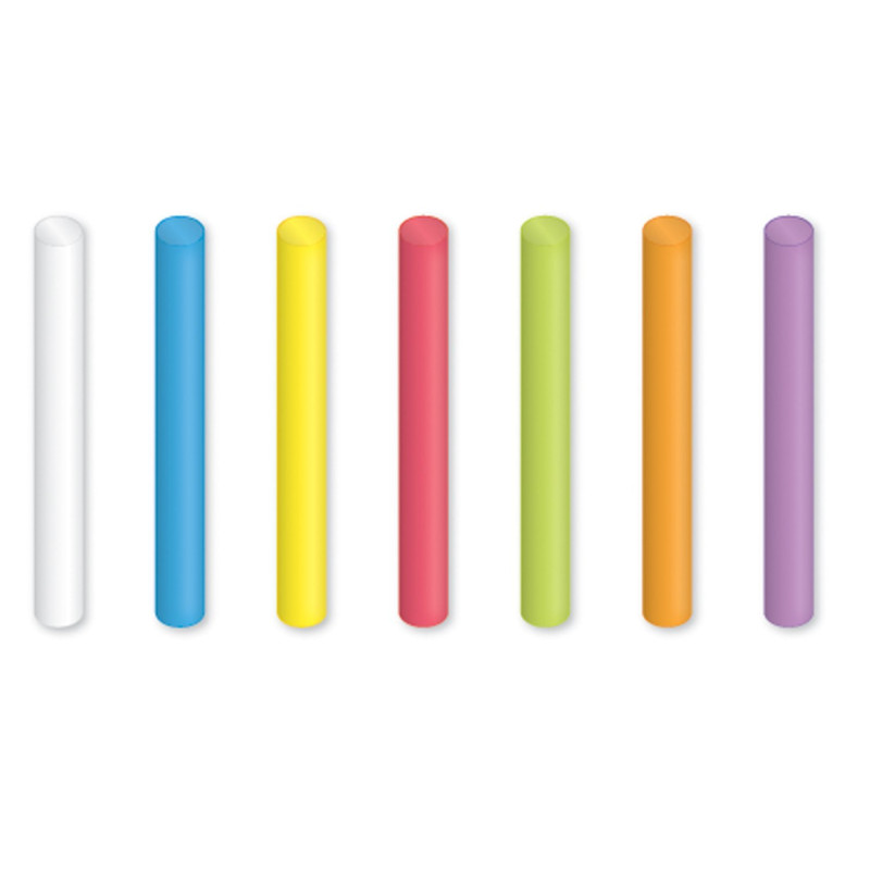 Anti Dust Chalk Coloured X 12