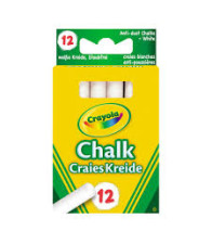 Anti Dust Chalk - White X 12