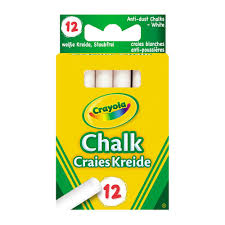 Anti Dust Chalk - White X 12
