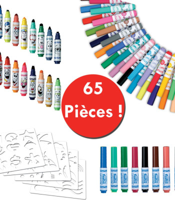 Crayola Maxi Marker Box 65 Piece Set 