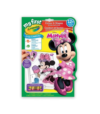 Crayola Minnie Mouse Colour & Shapes Activity Book