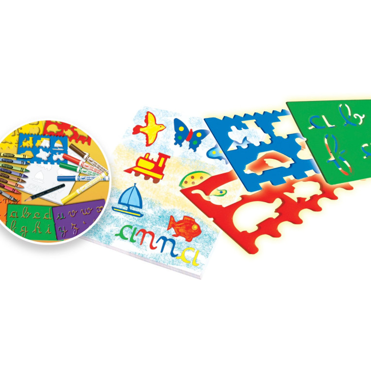 Crayola Pencils & Stencils