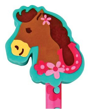 Doodle Dude Pencil Girl Horse