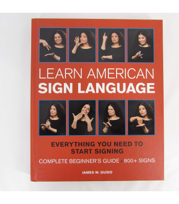 Learn Americn Sign Language by James W. Guido - Hardcover 