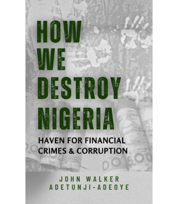 How We Destroy Nigeria: Haven for Financial Crimes & Corruption by John Walker Adetunji-Adeoye - Paperback 