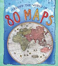 Around the World in 80 Maps by Hibbert, Clare-Hardback