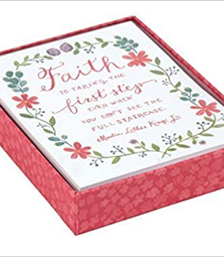 Faith, Love and Hope Luxe Notecards