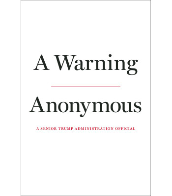 A Warning by Anonymous- Hardback