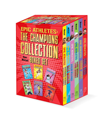 Epic Athletes: The Champions Collection Boxed Set (Lionel Messi/Lebron James/Tom Brady/Serena Williams/Alex Morgan/Stephen Curry) by Dan Wetzel - Paperback