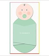Cheree Berry Swaddle Soiree Baby Shower Invite Notecards