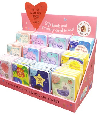 Special Delivery Gift Books and Greeting Cards (60 Books with Display Case)