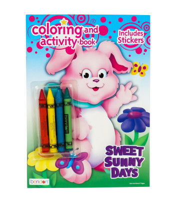 Sweet Sunny Days Coloring and Activity Book by Bendon Publishing - Paperback