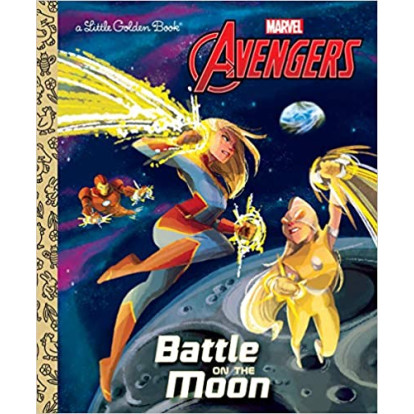 Battle on the Moon (Marvel Avengers) by John Sazaklis - Hardback