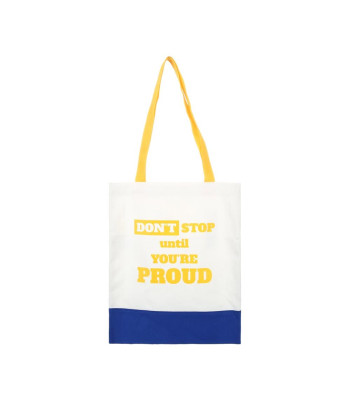 Don't Stop Until You are Proud Miniso Shopping Bag
